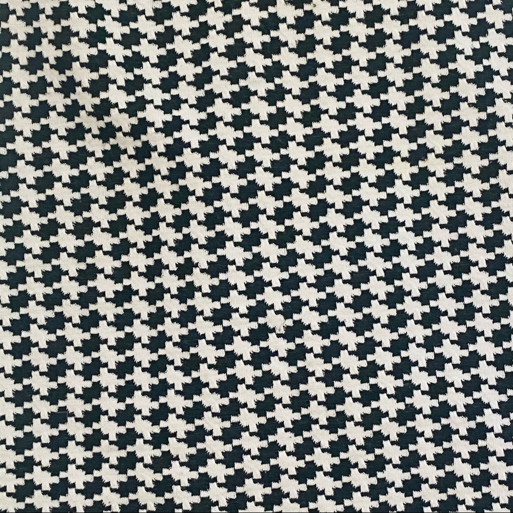 Teeze Me Houndstooth Off Shoulder Bodycon Dress - Picture 5 of 6